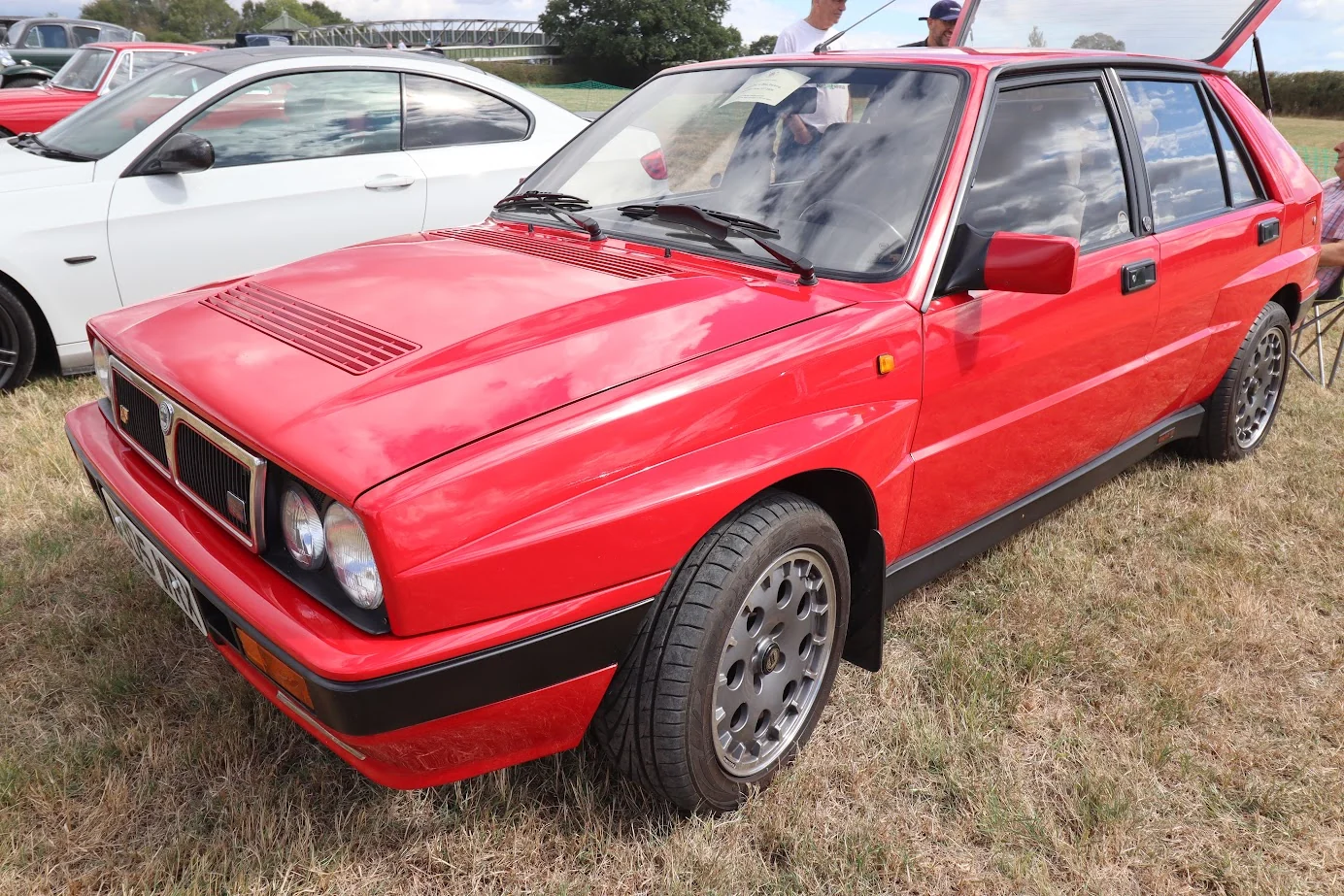 Red Lancia Delta